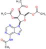 N-acetyl-9-(2,3,5-tri-O-acetylpentofuranosyl)-9H-purin-6-amine