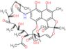 {[(24E)-21-(acetyloxy)-5,6,16,19-tetrahydroxy-23-methoxy-2,4,12,16,18,20,22-heptamethyl-1,11,17-trioxo-1,2-dihydro-2,7-(epoxypentadeca[1,11,13]trienoimino)naphtho[2,1-b]furan-9-yl]oxy}acetic acid