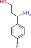 (3S)-3-Amino-3-(4-fluorophenyl)propan-1-ol