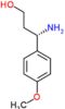 (3S)-3-Amino-3-(4-methoxyphenyl)propan-1-ol