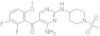[4-Amino-2-[(1-methylsulfonylpiperidin-4-yl)amino]pyrimidin-5-yl](2,3-difluoro-6-methoxyphenyl)methanone