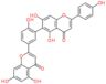 6-[5-(5,7-dihydroxy-4-oxo-4H-chromen-2-yl)-2-hydroxyphenyl]-5,7-dihydroxy-2-(4-hydroxyphenyl)-4H...