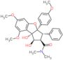 (1R,2R,3aR,8bS)-1,8b-dihydroxy-6,8-dimethoxy-3a-(4-methoxyphenyl)-N,N-dimethyl-3-phenyl-2,3,3a,8b-tetrahydro-1H-benzo[b]cyclopenta[d]furan-2-carboxamide