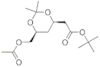 tert-Butyl (4R-cis)-6-[(acetyloxy)methyl]-2,2-dimethyl-1,3-dioxane-4-acetate