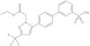 Ethyl 2-[5-[3′-(methylsulfonyl)biphenyl-4-yl]-3-(trifluoromethyl)-1H-pyrazol-1-yl]acetate