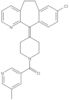 [4-(8-Chloro-5,6-dihydro-11H-benzo[5,6]cyclohepta[1,2-b]pyridin-11-ylidene)-1-piperidinyl](5-methyl-3-pyridinyl)methanone