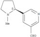 3-Pyridinecarboxaldehyde,5-[(2S)-1-methyl-2-pyrrolidinyl]-