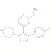 Pyrimidine, 4-[4-(4-fluorophenyl)-1-(4-piperidinyl)-1H-imidazol-5-yl]-2-methoxy-