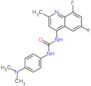 1-(6,8-difluoro-2-methylquinolin-4-yl)-3-[4-(dimethylamino)phenyl]urea