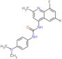 N-(6,8-Difluoro-2-methyl-4-quinolinyl)-N′-[4-(dimethylamino)phenyl]urea