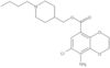 (1-Butyl-4-piperidinyl)methyl 8-amino-7-chloro-2,3-dihydro-1,4-benzodioxin-5-carboxylate