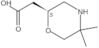 (2S)-5,5-Dimethyl-2-morpholineacetic acid