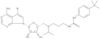 5-Bromo-7-[5-deoxy-5-[[3-[[[[4-(1,1-dimethylethyl)phenyl]amino]carbonyl]amino]propyl](1-methylethyl)amino]-β-<span class="text-smallcaps">D</span>-ribofuranosyl]-7H-pyrrolo[2,3-d]pyrimidin-4-amine