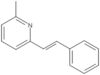 2-Methyl-6-[(E)-2-phenylethenyl]pyridine
