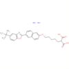 Propanedioic acid,[5-[[6-[5-(1,1-dimethylethyl)-2-benzoxazolyl]-2-naphthalenyl]oxy]pentyl]-,diso...