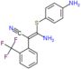 α-[Amino[(4-aminophenyl)thio]methylene]-2-(trifluoromethyl)benzeneacetonitrile