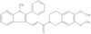 1-(3,4-Dihydro-6,7-dimethoxy-2(1H)-isoquinolinyl)-3-(1-methyl-2-phenyl-1H-pyrrolo[2,3-b]pyridin-3-yl)-2-propen-1-one