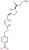 ethyl 2-{4-[(4-nitrobenzyl)oxy]benzyl}-1,3-thiazolidine-4-carboxylate