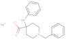 Sodium 1-benzyl-4-(phenylamino)piperidine-4-carboxylate