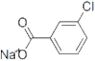 Benzoic acid, 3-chloro-, sodium salt (1:1)