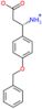 (3S)-3-ammonio-3-[4-(benzyloxy)phenyl]propanoate