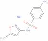 Benzenesulfonamide, 4-amino-N-(5-methyl-3-isoxazolyl)-, sodium salt (1:1)