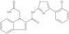 2-[[[4-(2-Chlorphenyl)-2-thiazolyl]amino]carbonyl]-1H-indol-1-essigsäure