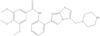 3,4,5-triMethoxy-N-(2-(3-(piperazin-1-ylMethyl)iMidazo[2,1-b]thiazol-6-yl)phenyl)benzaMide