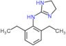 1H-Imidazol-2-amine, N-(2,6-diethylphenyl)-4,5-dihydro-, hydrochloride (1:1)