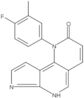 1-(4-Fluoro-3-methylphenyl)-1,7-dihydro-2H-pyrrolo[2,3-h]-1,6-naphthyridin-2-one