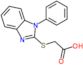 [(1-phenyl-1H-benzimidazol-2-yl)sulfanyl]acetic acid
