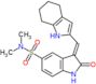 2,3-Dihydro-N,N-dimethyl-2-oxo-3-[(4,5,6,7-tetrahydro-1H-indol-2-yl)methylene]-1H-indole-5-sulfona…