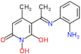 5-[N-(2-aminophenyl)-C-methyl-carbonimidoyl]-1,6-dihydroxy-4-methyl-pyridin-2-one