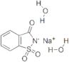 1,2-Benzisothiazol-3(2H)-one, 1,1-dioxide, sodium salt, hydrate (1:1:?)