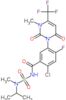 2-chloro-4-fluoro-5-[3-methyl-2,6-dioxo-4-(trifluoromethyl)-3,6-dihydropyrimidin-1(2H)-yl]-N-[methyl(propan-2-yl)sulfamoyl]benzamide