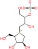 (1S,2S)-3-[(2R,3S,4S)-3,4-dihydroxy-2-(hydroxymethyl)tetrahydrothiophenium-1-yl]-2-hydroxy-1-(hy...