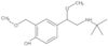 4-[2-[(1,1-Dimethylethyl)amino]-1-methoxyethyl]-2-(methoxymethyl)phenol