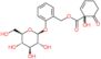 2-(beta-D-glucopyranosyloxy)benzyl 1-hydroxy-6-oxocyclohex-2-ene-1-carboxylate