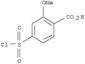 Benzoic acid,4-(chlorosulfonyl)-2-methoxy-