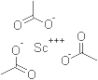 Acetic acid, scandium(3+) salt (3:1)