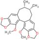 13,14-dimethoxy-6,7-dimethyl-5,6,7,8-tetrahydro[1,3]benzodioxolo[5',6':3,4]cycloocta[1,2-f][1,3]benzodioxole (non-preferred name)