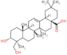 (3alpha,5xi,18alpha)-3,24-dihydroxyolean-12-en-28-oic acid