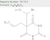 2,4,6(1H,3H,5H)-Pyrimidinetrione, 5-(1-methylbutyl)-5-(2-propenyl)-