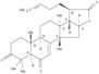 Lanosta-7,24-dien-21-oicacid, 16-hydroxy-3,6-dioxo-, g-lactone, (13a,14b,16b,17a)- (9CI)