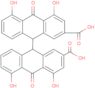 (R*,S*)-9,9',10,10'-tetrahydro-4,4',5,5'-tetrahydroxy-10,10'-dioxo[9,9'-bianthracene]-2,2'-dicarboxylic acid