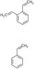 1,2-diethenylbenzene - ethenylbenzene (1:1)