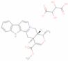 Oxayohimbanium, 3,4,5,6,16,17-hexadehydro-16-(methoxycarbonyl)-19-methyl-, (19α)-, salt with (2R,3…