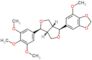 4-methoxy-6-[(1S,3aR,4S,6aR)-4-(3,4,5-trimethoxyphenyl)tetrahydro-1H,3H-furo[3,4-c]furan-1-yl]-1,3-benzodioxole
