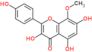 3,5,7-trihydroxy-2-(4-hydroxyphenyl)-8-methoxy-4H-chromen-4-one