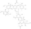 O-(N-Acetyl-α-neuraminosyl)-(2→3)-O-β-D-galactopyranosyl-(1→4)-O-[6-deoxy-α-L-galactopyranosyl-(1→…